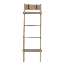 Mayco wooden blanket ladder,towel storage ladder shelf rack